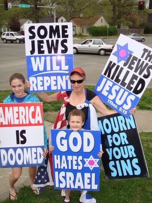 Westboro Baptist Church, proteste