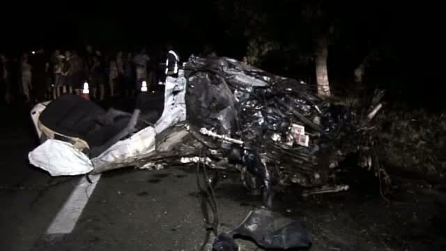 Detalii socante in cazul accidentului din Tulcea. Soferul din BMW conducea cu farurile stinse