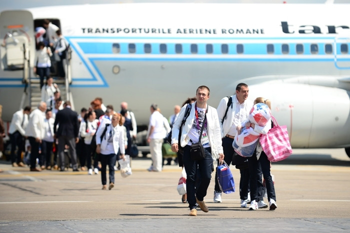 Eroii Romaniei de la JO 2012 au fost decorati de Antonescu: "Ce faceti voi pentru Romania e MAXIM"