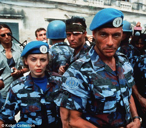 Jean-Claude Van Damme si Kylie Minogue