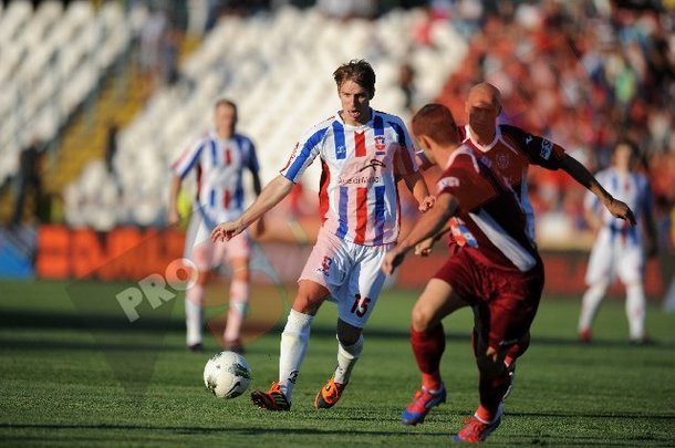 13 august a fost zi cu ghinion pentru Otelul. Campioana a castigat in 10 la Galati