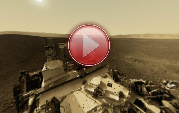Imagini magice: ce vede pe Marte robotul Curiosity. Panorama 360