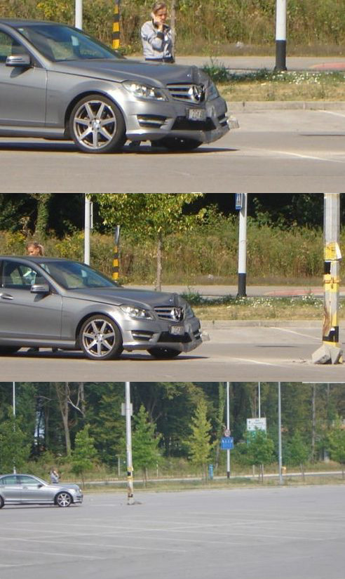 Accidentul despre care nimeni nu stie cum s-a produs, in afara de soferita de la volan. FOTO