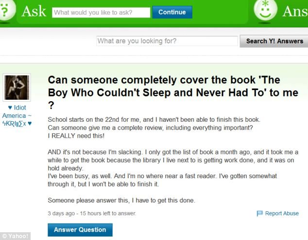 Mesaj Yahoo Answers