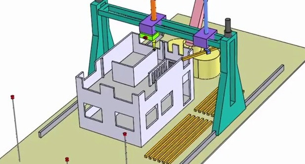 ASA se poate construi o CASA INTR-O SINGURA zi! VIDEO