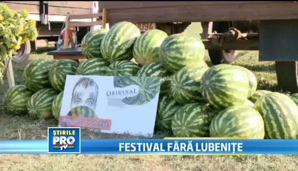 La pomul laudat, sa nu te duci cu sacul. Festivalul lubenitei, fara lubenita
