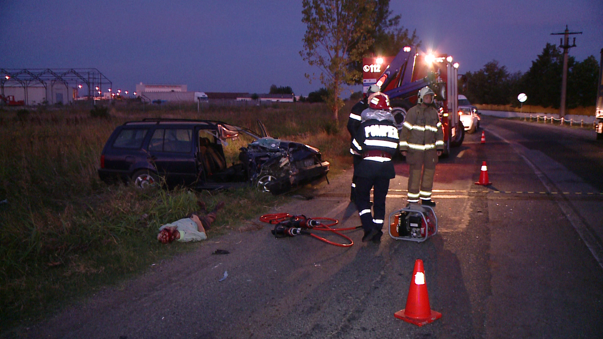 Un sofer baut si-a omorat prietenul dupa ce a intrat cu masina intr-un tir, langa Timisoara