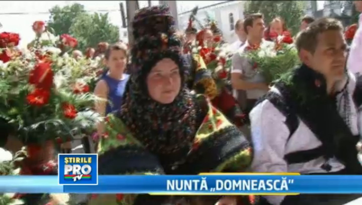 Nunta domneasca de 30.000 de euro. Cum se casatoresc tinerii din Certeze, dupa datini de sute de ani