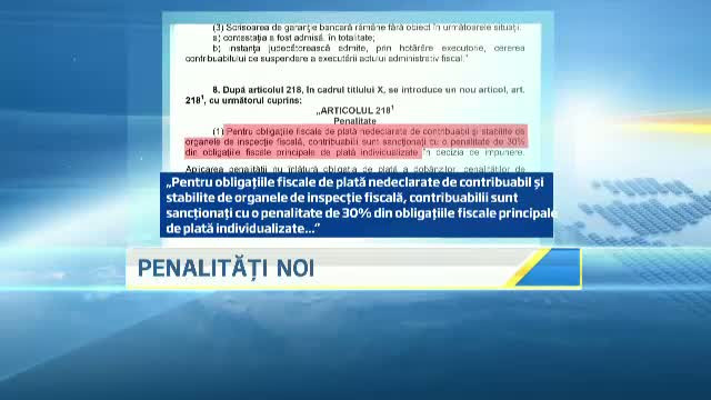 Proiectul Ministerului Finantelor: Amenzi usturatoare pentru cei care "uita" sa-si declare venitul