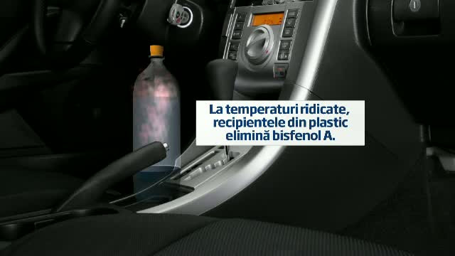Lichidele tinute in soare, in recipiente de plastic, au efecte grave asupra organismului