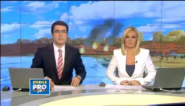 Unul dintre cele mai grave incendii din acest an. Faleza din Constanta, curprinsa de flacari