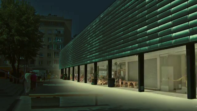 Cea mai moderna piata din tara, nefolosita. Daca s-ar conecta la curent ar lasa cartierul in bezna