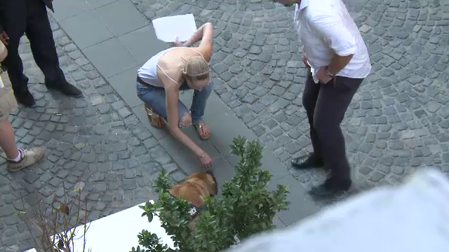 Andy Garcia si Sharon Stone, la o cafea in centrul Capitalei. Cum a decurs o noua zi de filmare