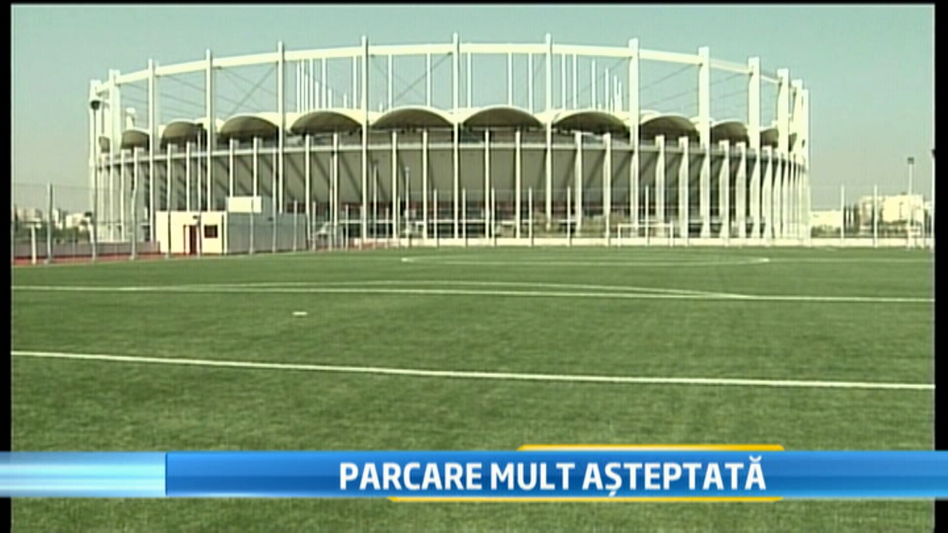 O investitie de 35 de mil. de lei. Cum arata parcarea National Arena, cu teren de sport pe acoperis