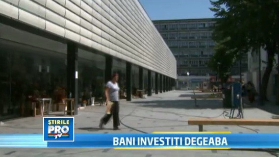 MOTIVUL CIUDAT pentru care cea mai moderna piata din tara este nefolosita! VIDEO