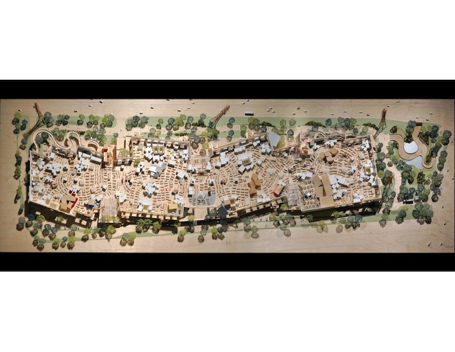 Galerie FOTO. Macheta noului sediu al Facebook, in care vor munci peste 2.000 de angajati