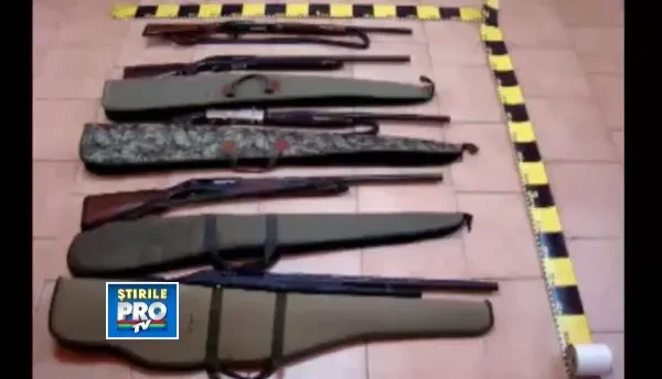 Patru barbati au fost prinsi la braconaj. Acestia risca inchisoarea pentru vanatoare ilegala