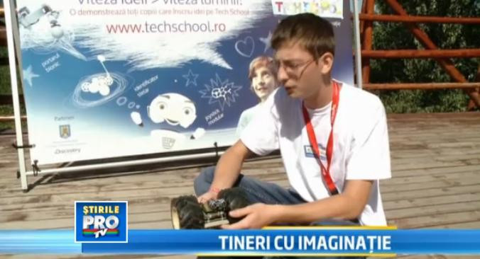 Cei mai inventivi copii din Romania s-au strans in tabara Tech School. Castigatorul va merge la NASA