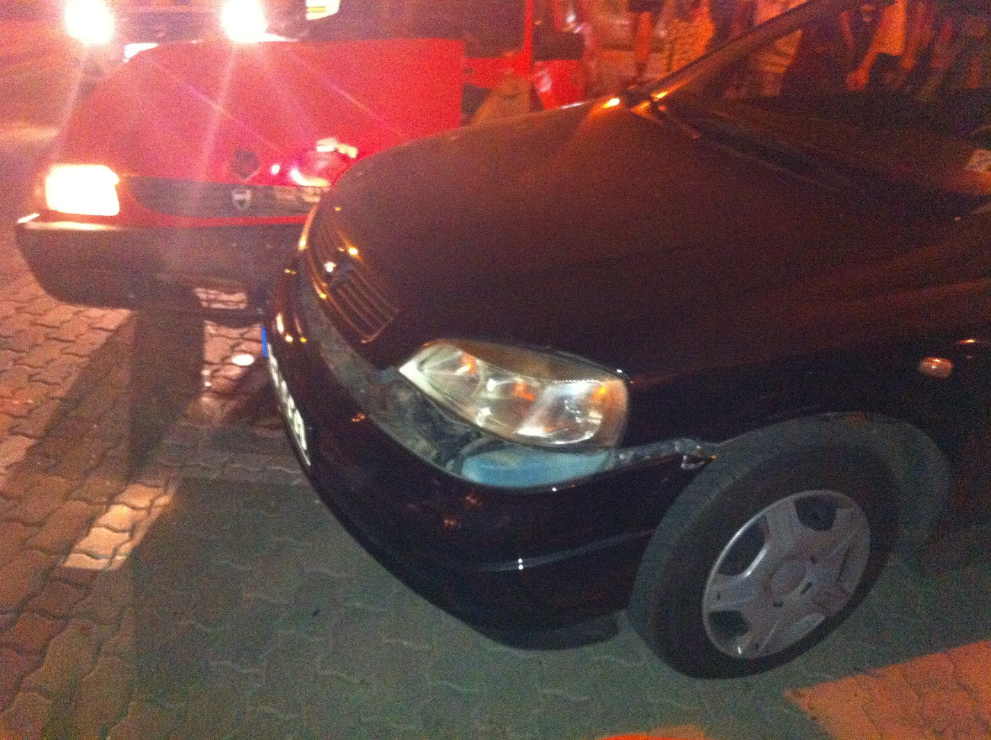 Trei masini au fost facute praf de un sofer beat, la Timisoara