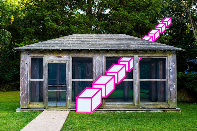 ILUZIE OPTICA? NU. ARTA care trece prin CASA! GALERIE FOTO