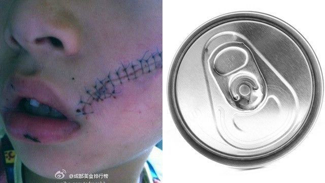 Nu incerca asta acasa. Ce s-a intamplat cand a deschis o cutie de suc acidulat tinuta la congelator