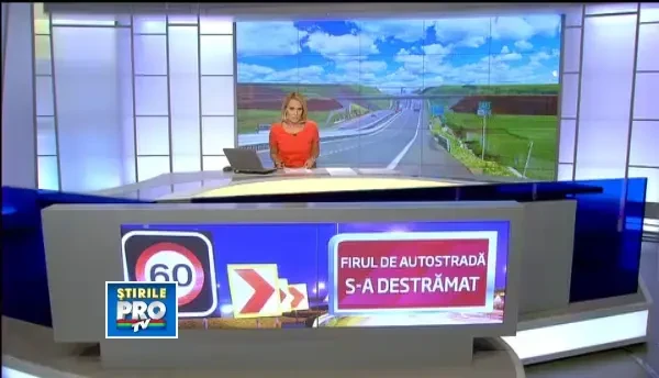 S-a surpat asfaltul pe autostrada Arad - Timisoara la nici un an de cand a fost data in folosinta