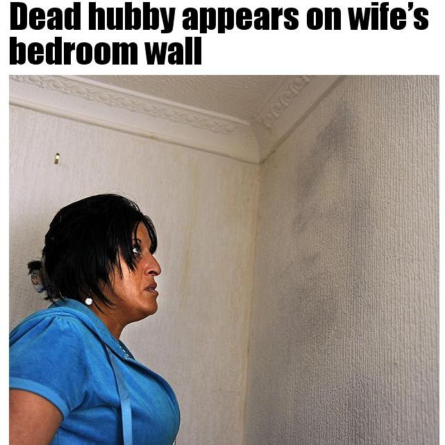 S-a trezit cu imaginea sotului decedat pe perete. Ce experienta a trait aceasta femeie din Anglia