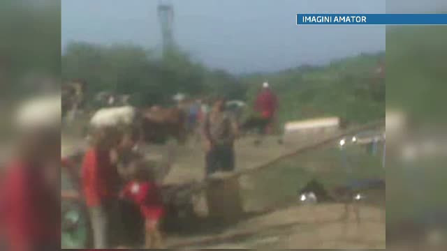 Casele a 200 de romi din Baia Mare, demolate. Locuintele erau construite ilegal