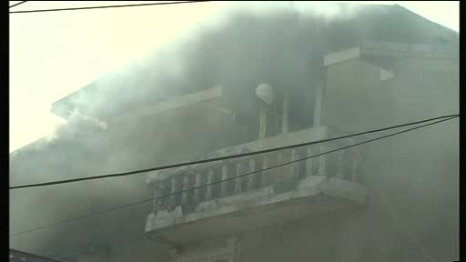 Una dintre proprietatile presupusei clarvazatoare Maria Campina a luat foc miercuri dimineata