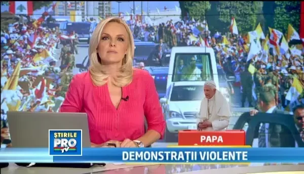 Ceremonie grandioasa in Beirut pentru Papa Benedict al XVI-lea