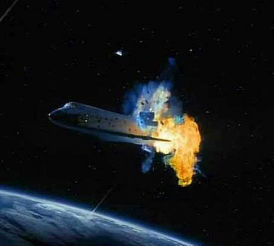 explozie naveta Columbia