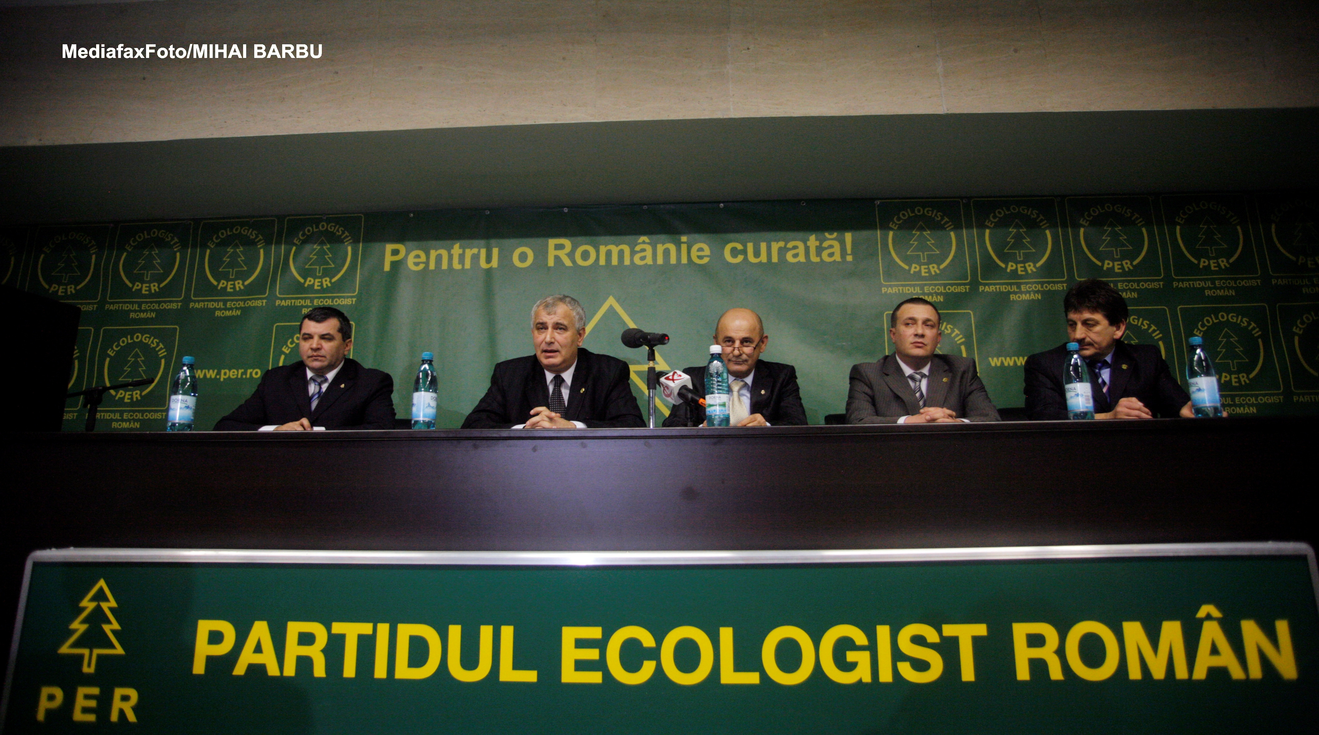 Partidele ecologiste din Romania se unesc si formeaza o noua formatiune "verde"