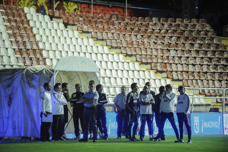Meciul dintre Real Madrid si Rayo Vallecano amanat, dupa un sabotaj pe stadionul echipei gazda