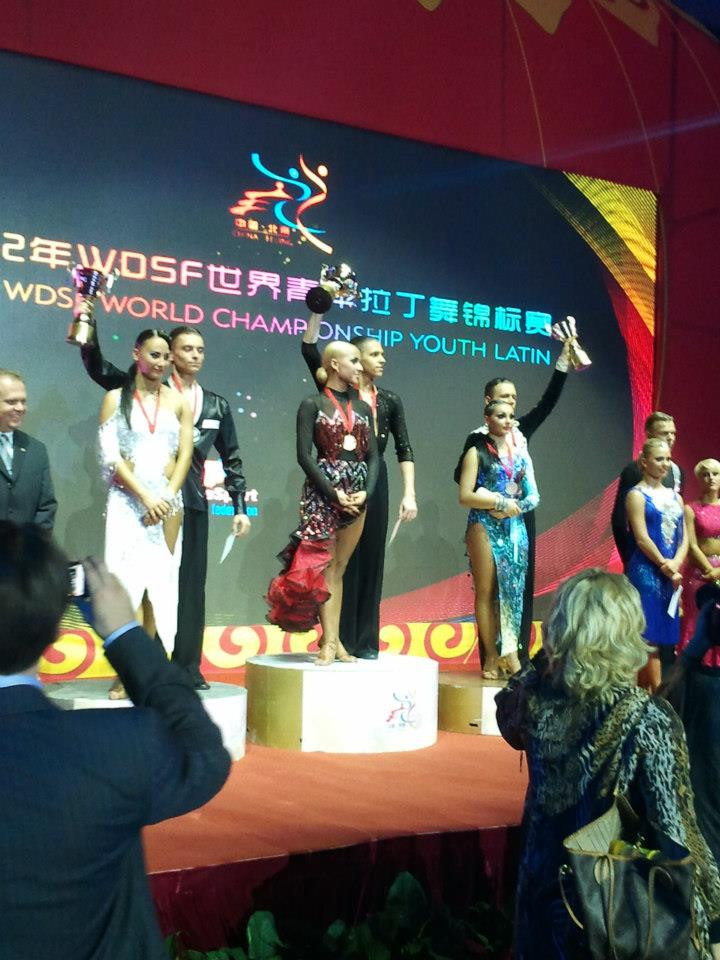 Doi tineri din Targu Mures sunt campioni mondiali la dans latino