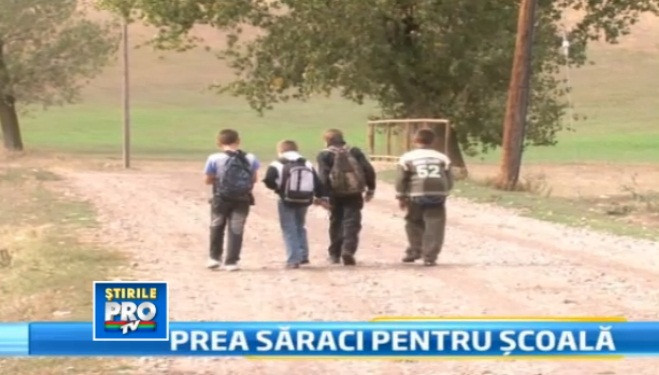 800 de elevi renunta la scoala in fiecare an. La tara, munca este mai importanta decat educatia