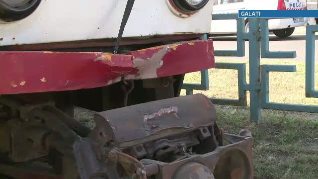 Vinerea neagra a tamponarilor de tramvaie. Accidente in Galati, Arad si Bucuresti