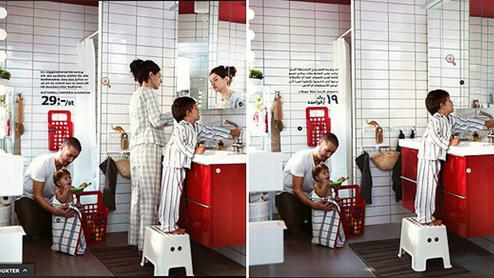 IKEA, criticata dur dupa ce a facut o modificare majora in catalogul companiei din Arabia Saudita