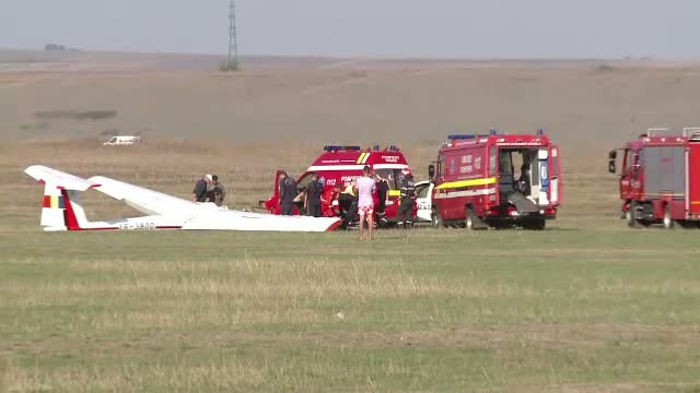 Incident grav la Iasi. Un planor s-a prabusit in apropierea unui cartier de locuinte