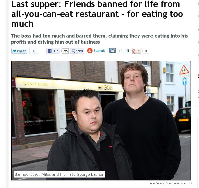 Au mancat pana au adus restaurantul aproape de faliment. Ce au patit apoi acesti doi britanici