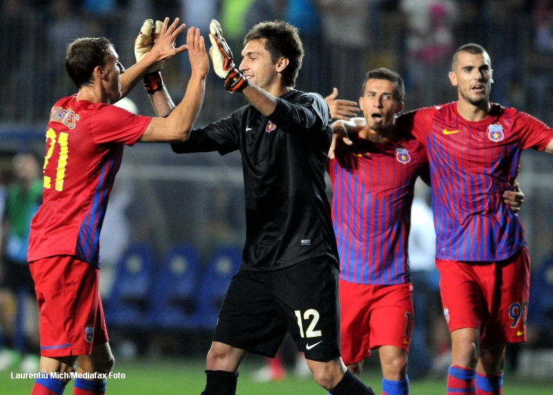 Steaua invinge FC Copenhaga, scor 1-0, si este lider in grupa E a Ligii Europa