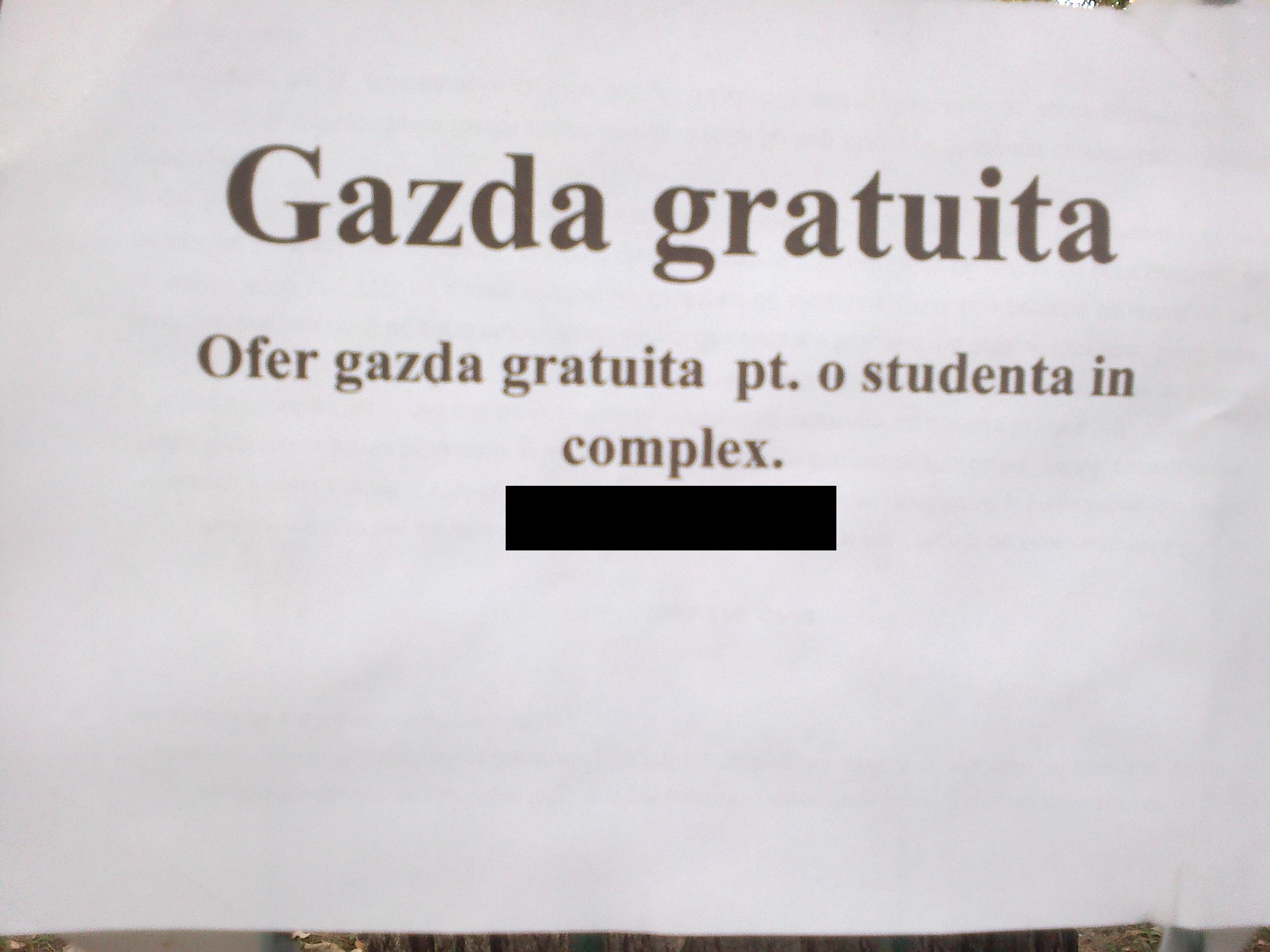 Super oferta in Complexul Studentesc. Vezi ce trebuie sa faci pentru un loc de cazare