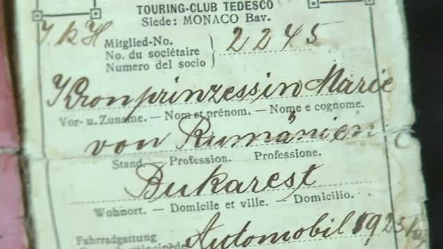 Permisul de conducere al Reginei Maria, vandut cu 5.000 de euro, la o licitatie de obiecte regale