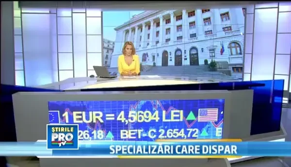 Record la cursul valutar in ultimele doua luni. 1 euro = 4,5694 lei
