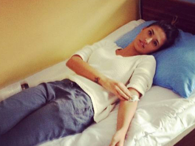 Panica printre fanii Antoniei. "Am facut o oprire de urgenta". Artista a ajuns la spital. FOTO