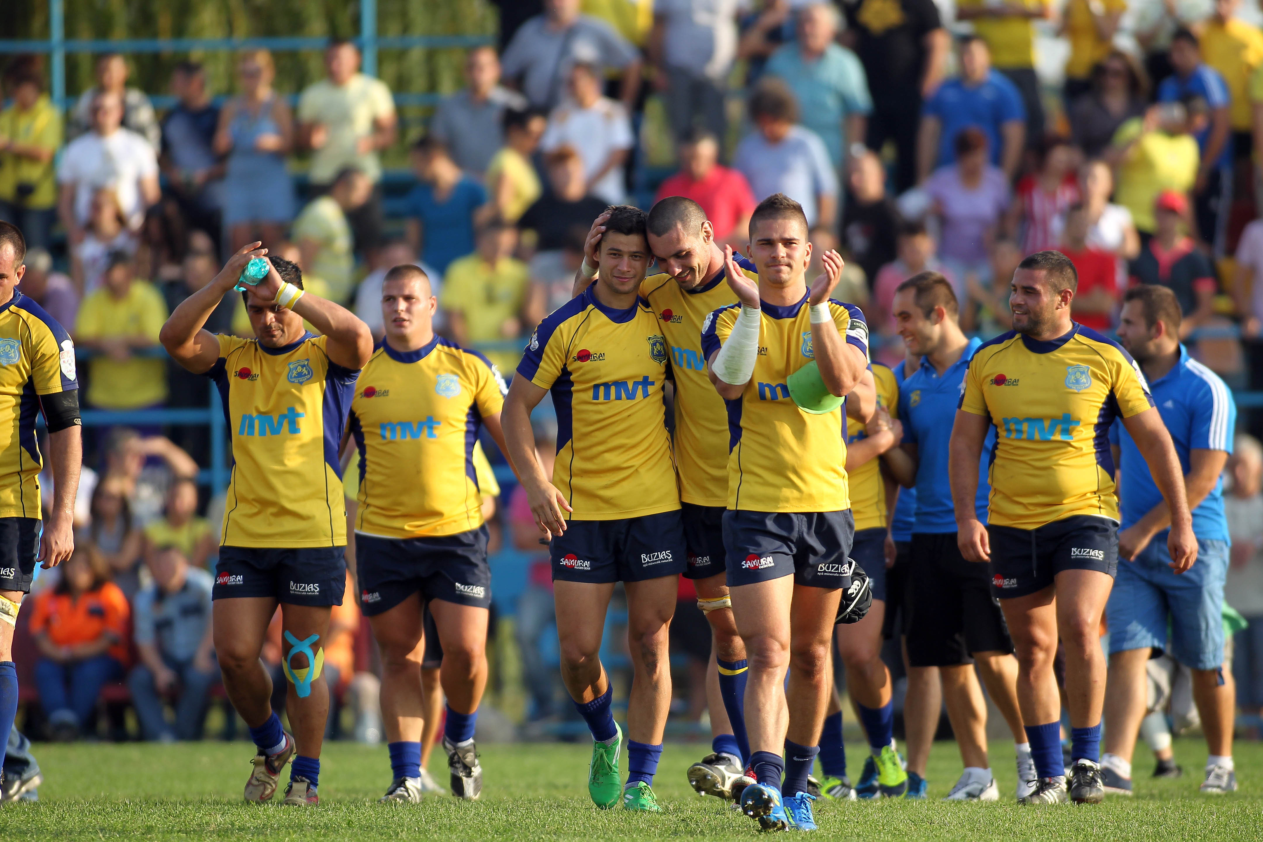 Timisorenii au sarbatorit in strada pentru primul titlu de campioana la rugby dupa 40 de ani