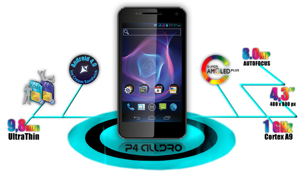 iLikeIT. George Buhnici da de pamant cu noul smartphone facut de romani: Allview P4 AllDro