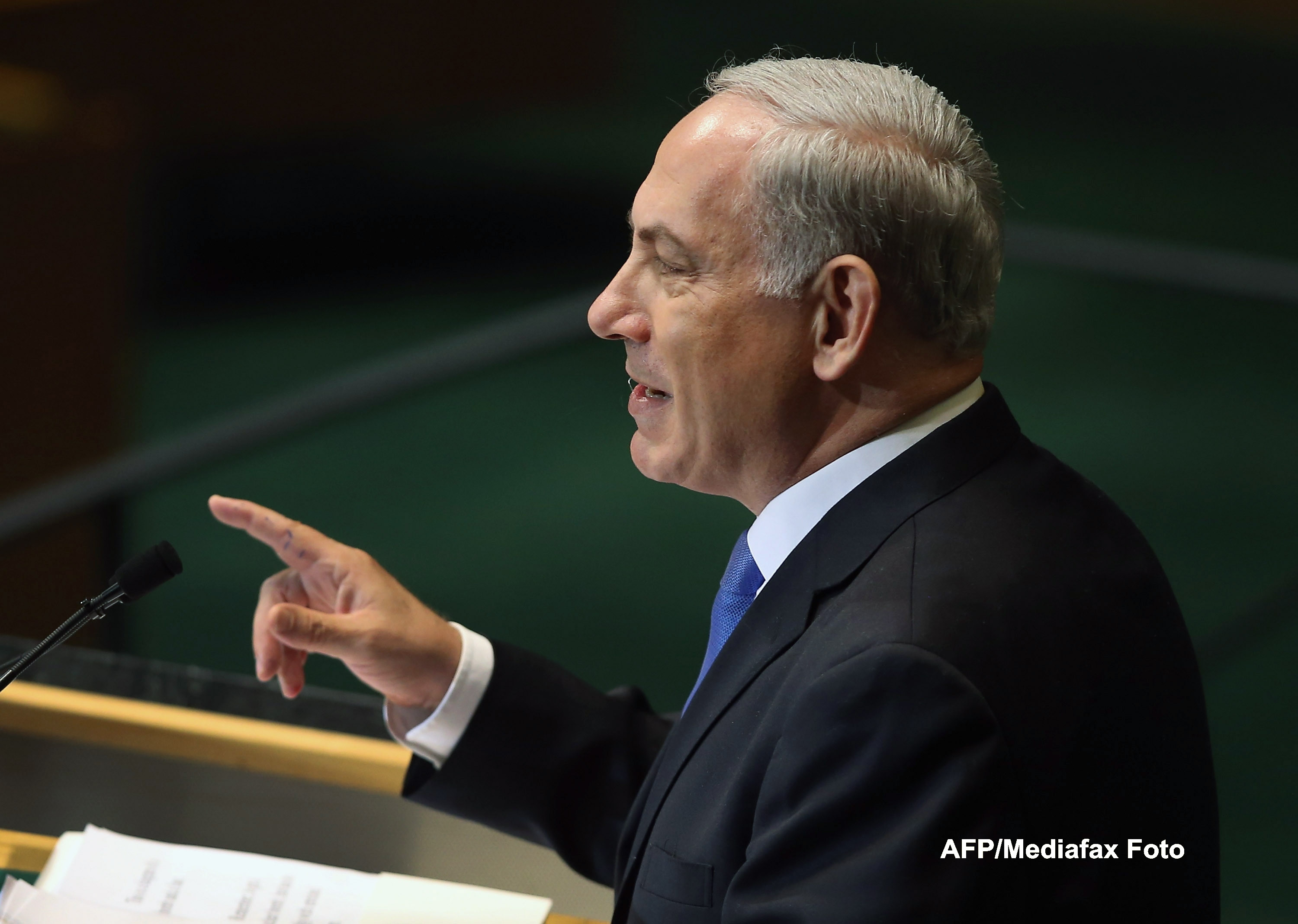 Premierul Israelului, Benjamin Netanyahu, a anuntat alegeri anticipate la inceputul lui 2013