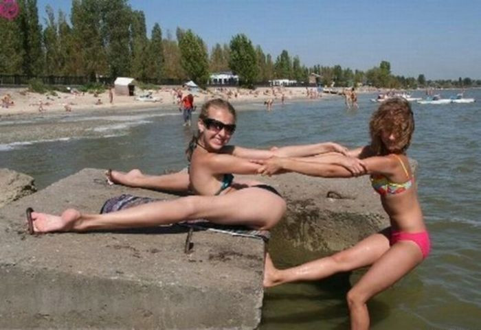 O imagine pe care o vezi foarte rar. Barbatii sunt innebuniti cand au asa o priveliste. GALERIE FOTO