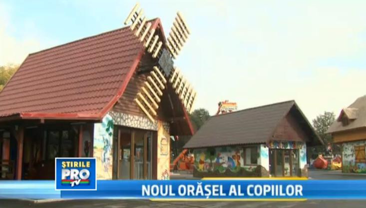 Oraselul Copiilor va fi inaugurat peste o saptamana, cu 4 luni intarziere. A costat 4 milioane euro