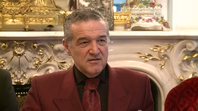 Becali, in vizita la Parlament: Acum am venit sa vizitez putin, sa vad viitorul meu loc de munca